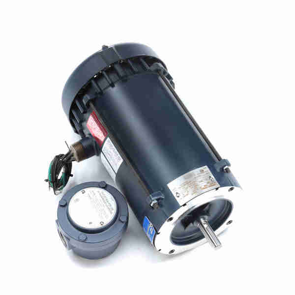 Leeson 2Hp Explosion Proof Motor, 3 Phase, 3600 Rpm, 230/460 V, 56J Frame, Epfc 119434.00